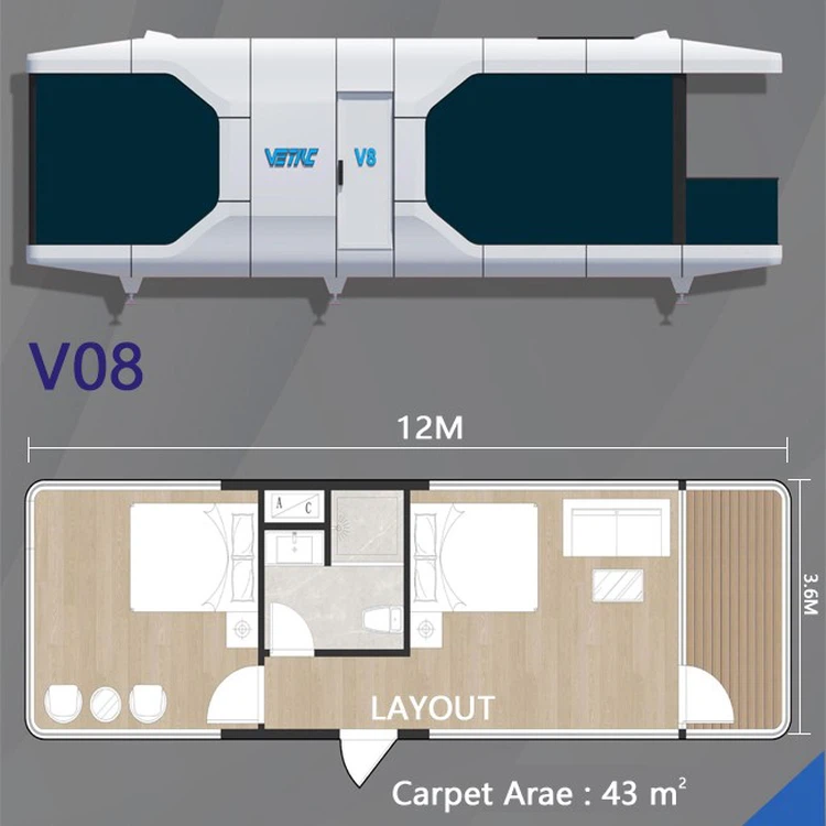 Luxury Prefab Vessel Capsule House 3 Luxury Prefab Vessel Capsule House 3