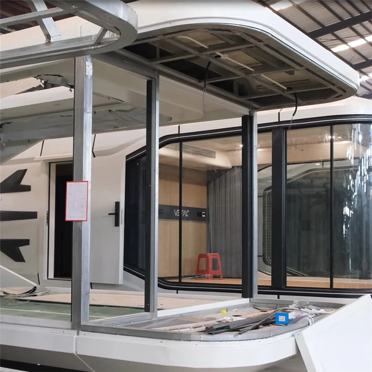 Prefab Smart Apple Cabin Pod Tiny House With Bathroom 3