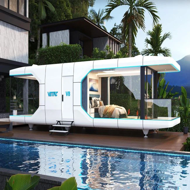 Luxury Prefab Vessel Capsule House 4001 Luxury Prefab Vessel Capsule House 4001