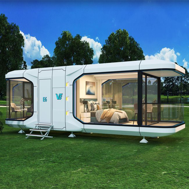 Casa Cápsula Móvil con Cubo Espacial de 40 Pies
